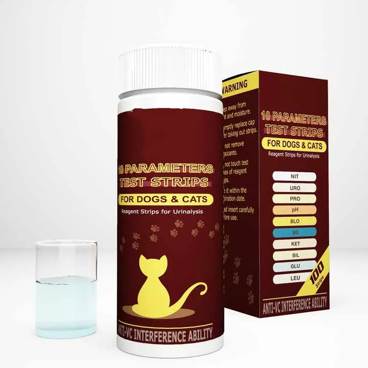 صحة الكبد والكلى والكلب UTI-شرائط كاشف . Liver, Kidney &amp; Dog UTI Health