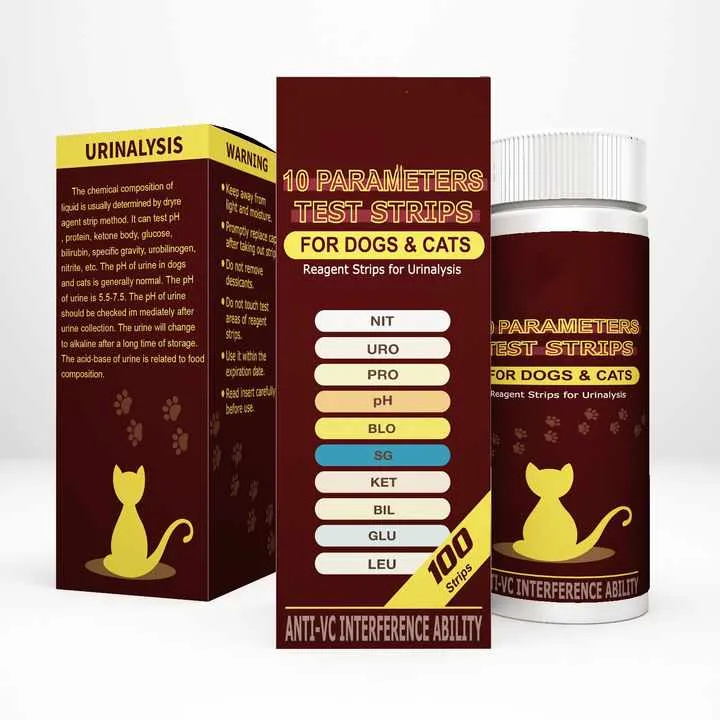 صحة الكبد والكلى والكلب UTI-شرائط كاشف . Liver, Kidney &amp; Dog UTI Health