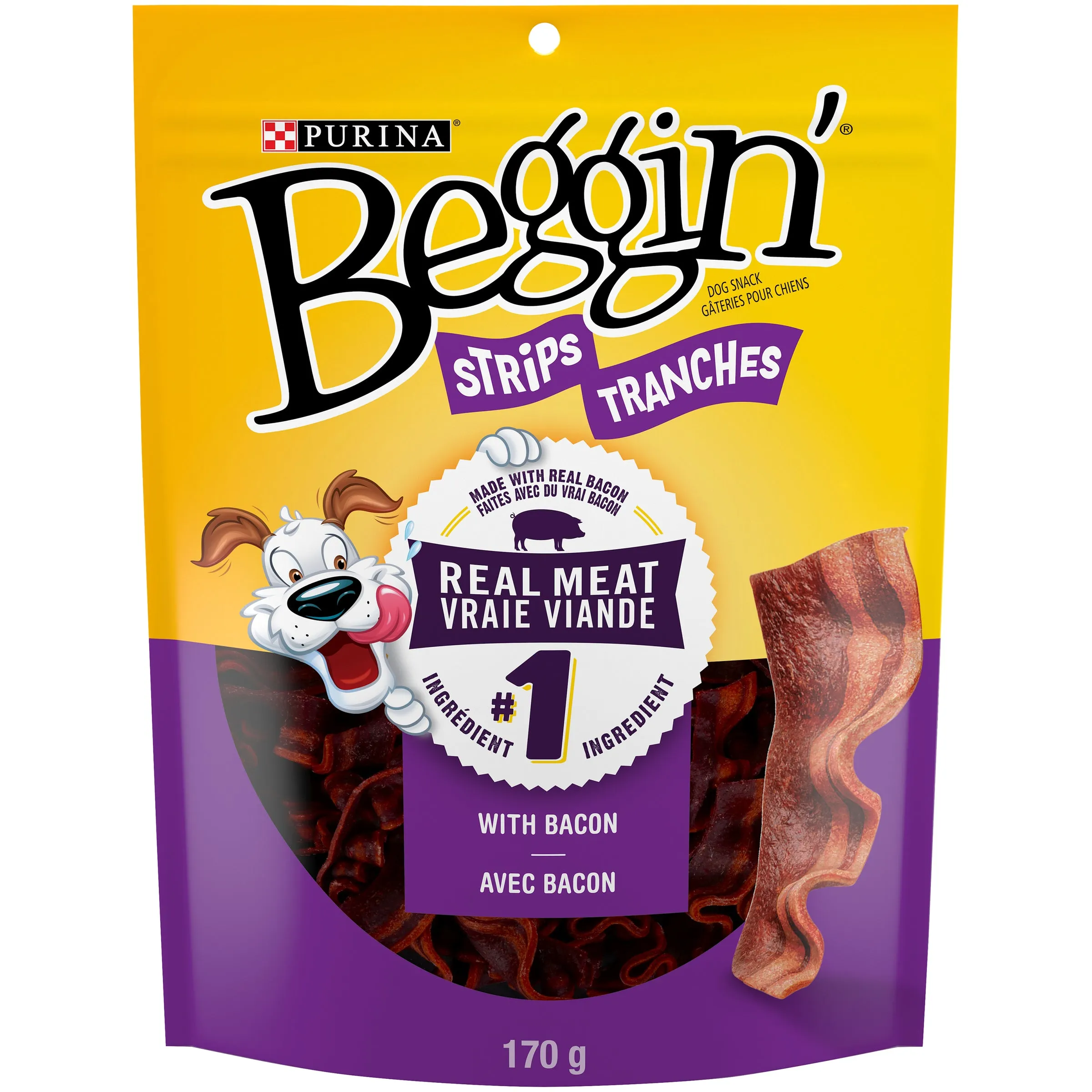 Beggin’ Strips with Bacon Dog Snacks