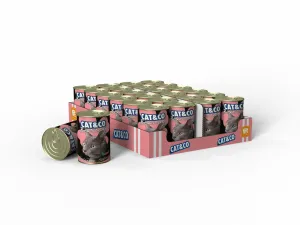 Cat&Co WET Salmon 24x405g Box