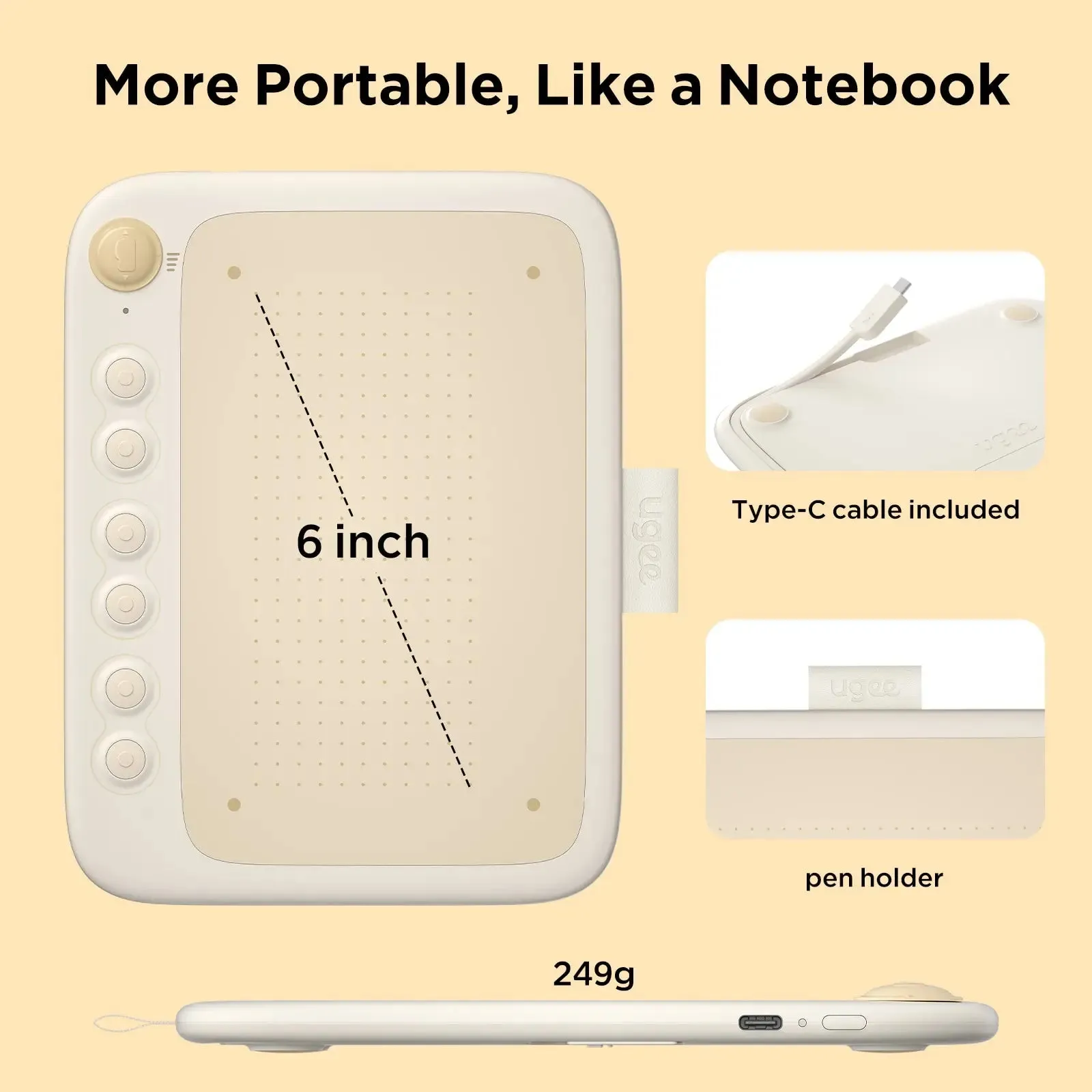Digital Graphic Tablet For Android / Pc / Mac