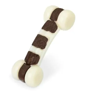 Durable Nylon Teeth Cleaning Beef Flavor Dog Chew Bone Toy for Aggressive Chewers