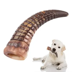Durable Rubber Non-toxic Beef Flavor Dog Chew Toy for Aggressive Chewers for Small Medium Large Dogs