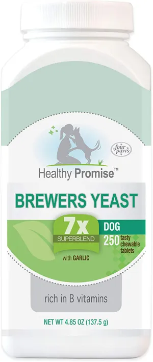 Four Paws Healthy Promise Brewers Yeast for Dogs Immunity 1ea/250 ct