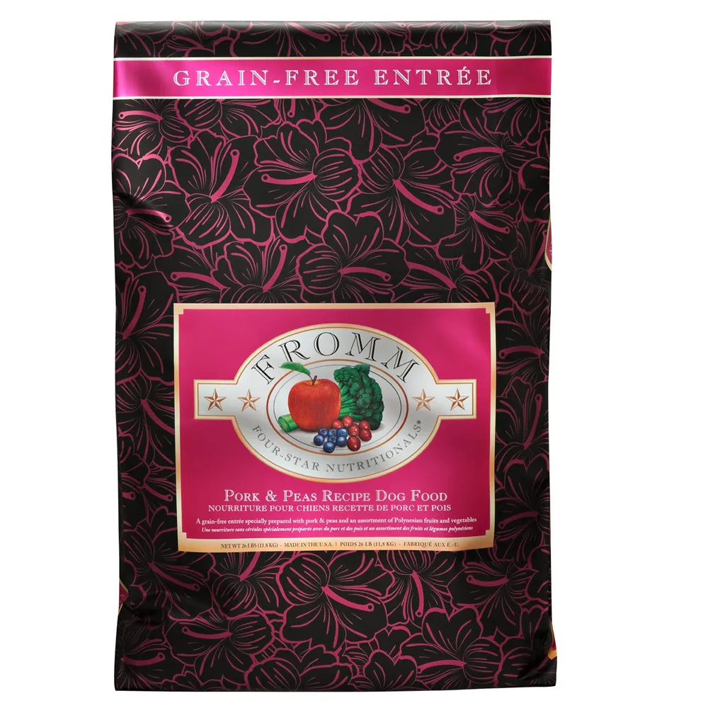 Fromm Four Star Grain-Free Pork and Peas Dog Food