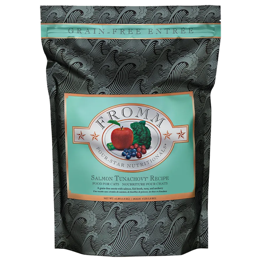 Fromm Four-Star Grain-Free Salmon Tunachovy Cat Food