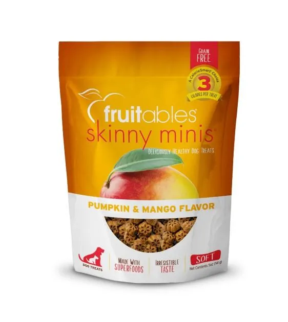 Fruitables Skinny Minis Pumpkin & Mango Dog Treats