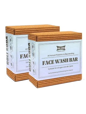 Goli Soda All Natural Probiotics Face Wash Soap
