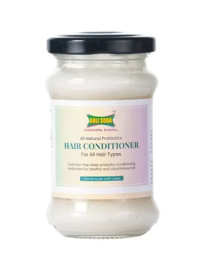 Goli Soda All Natural Probiotics Hair Conditioner For Healthy & Voluminous Hair