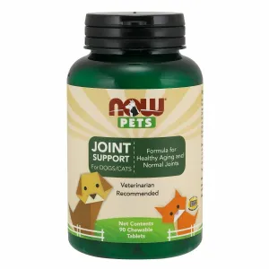 Joint Support Chewables for Dogs & Cats 90 Chews By Now Foods