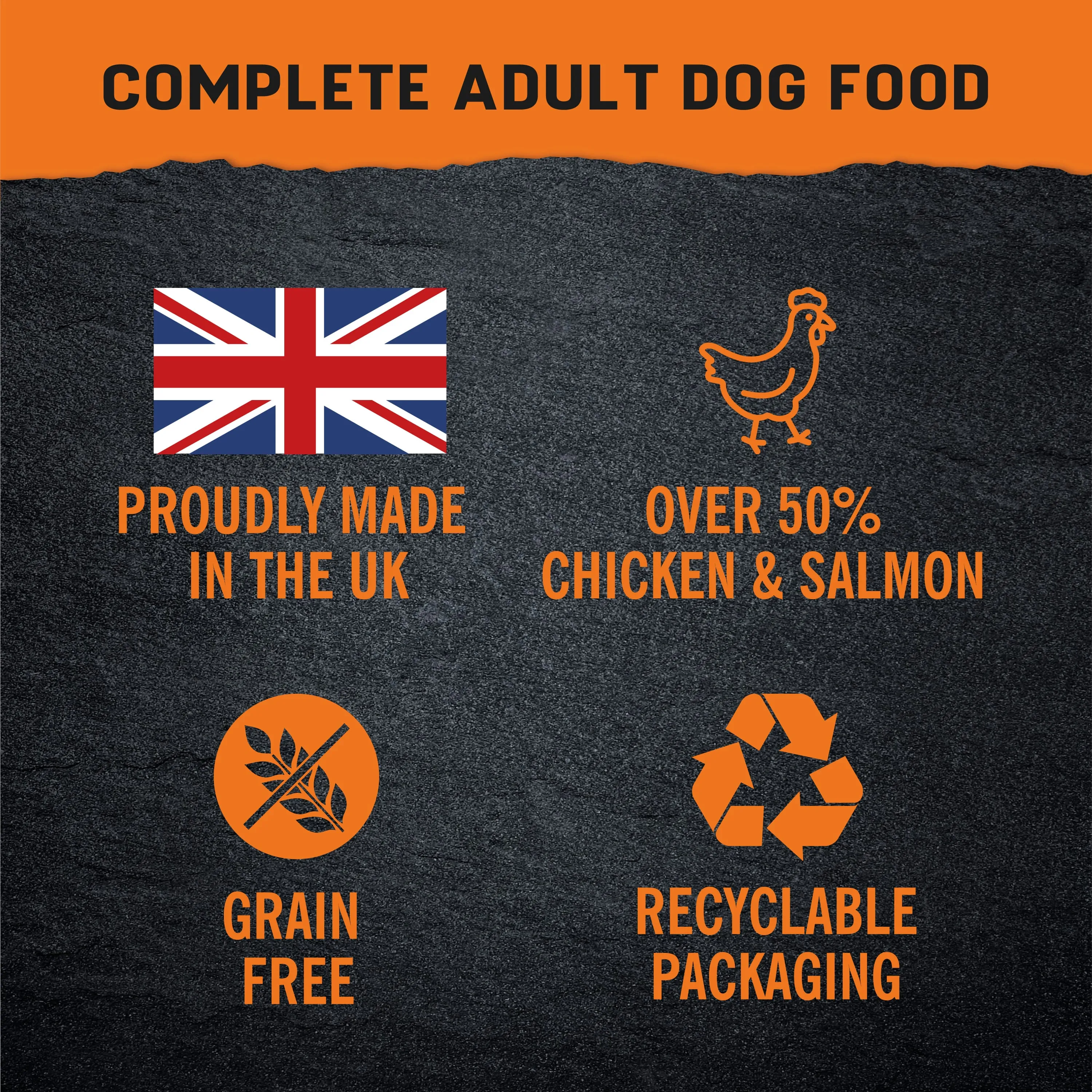 Just 6 Chicken & Vegetables Dry Dog Food 12kg