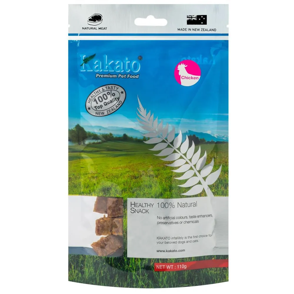 Kakato Premium Healthy Snack Chicken Bites Cat & Dog Treats 110g