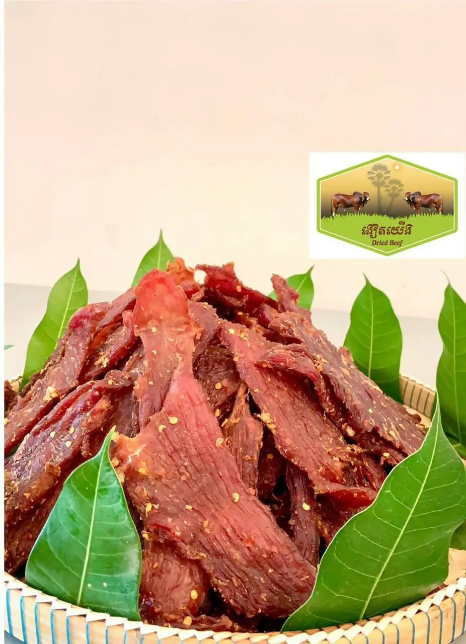  Khmer Dried Beef 100% 1kg
