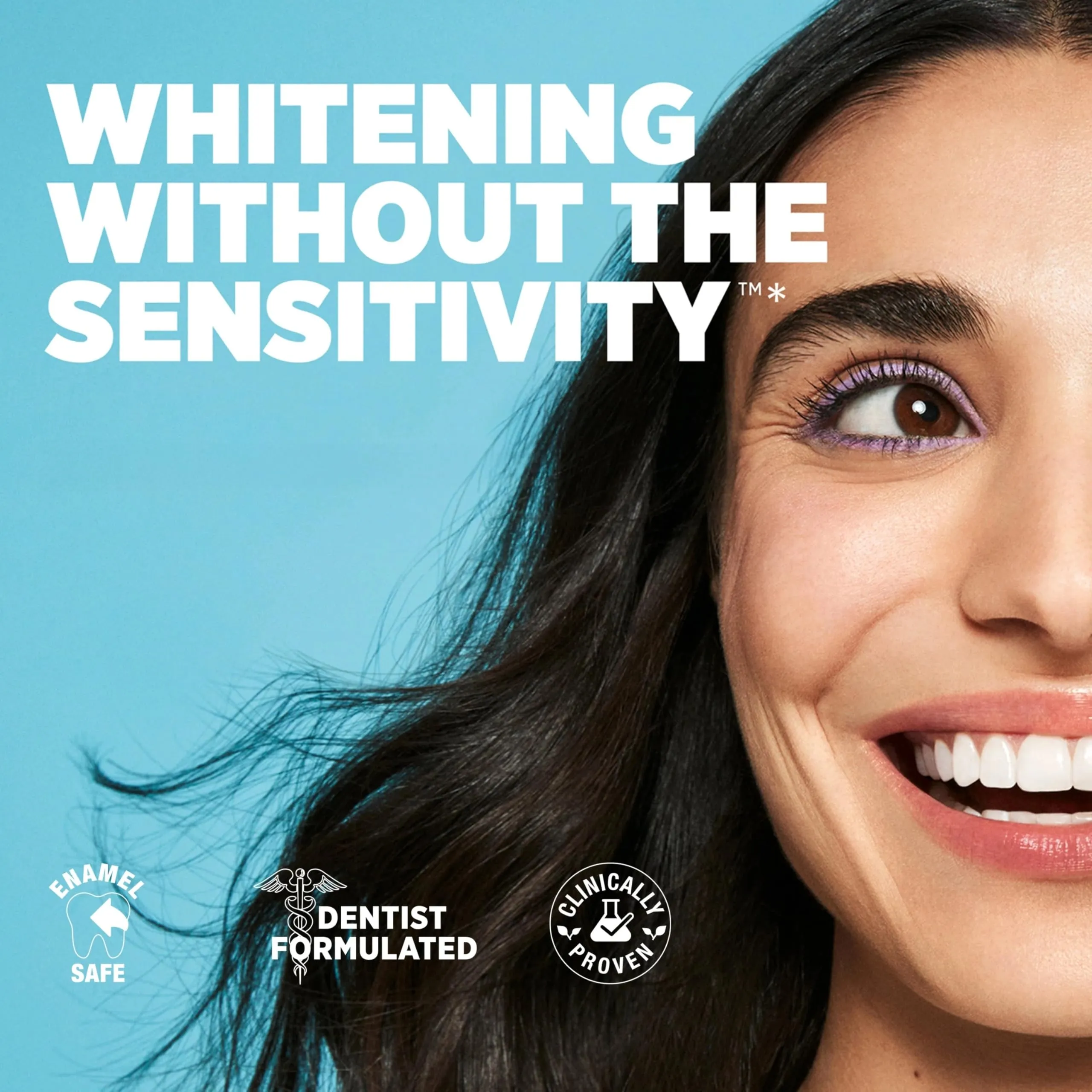Lumineux Teeth Whitening Strips 21 Treatments  Peroxide Free - Enamel Safe for Whiter Teeth - Whitening Without The Sensitivity - Dentist Formulated - Sensitivity Free