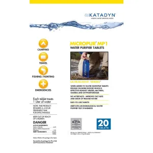 Micropur MP1 Purification Tablets (Package of 20)