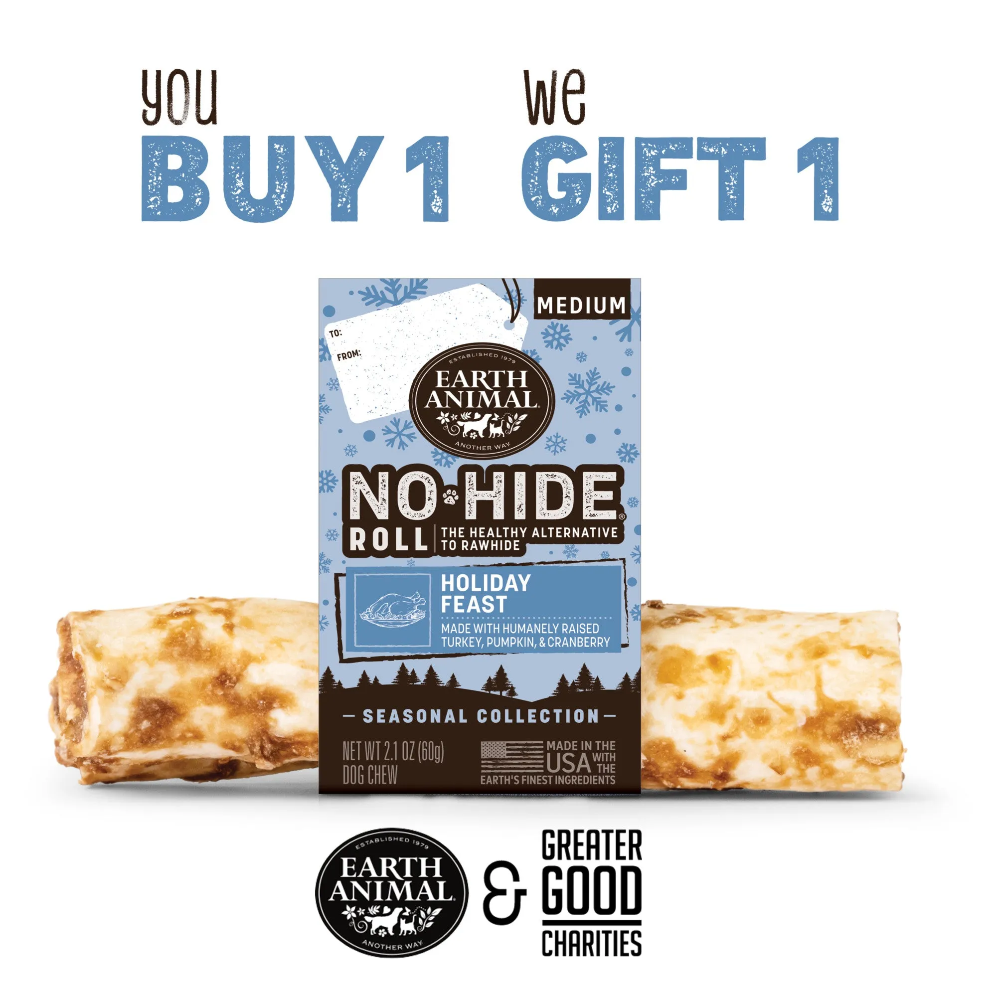 No-Hide® Seasonal Collection Holiday Feast Rolls