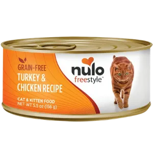Nulo Freestyle Grain-Free Turkey & Chicken Recipe Wet Cat Food, 5.5 oz
