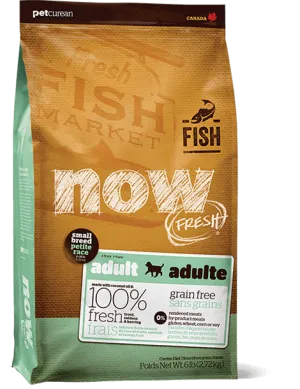 PETCUREAN Now Fresh - Grain Free Small Breed Adult With Trout, Salmon, Herring