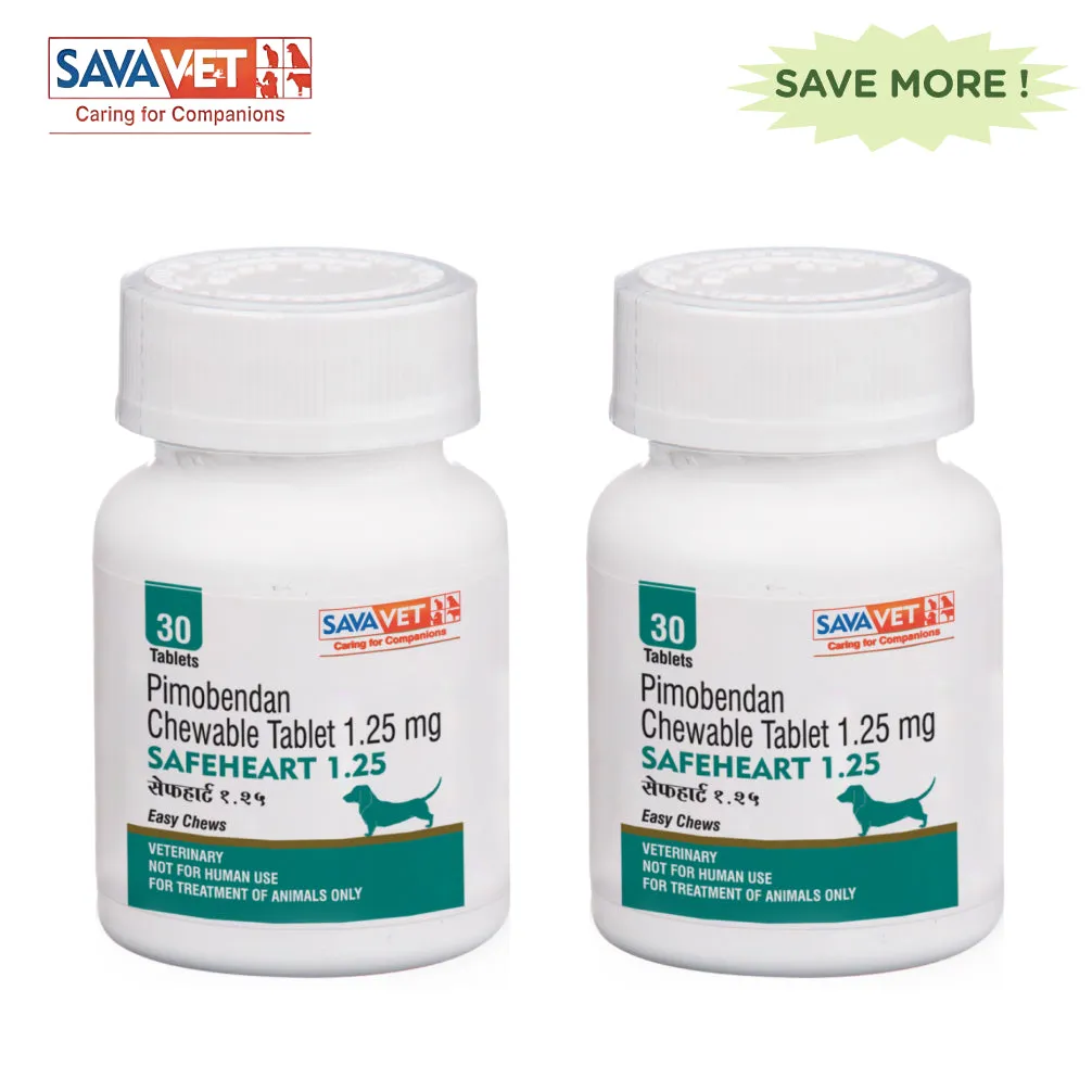 Savavet Safeheart (Pimobendan) Tablet for Dogs (2 pack)