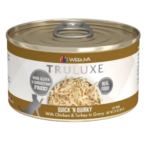 Weruva Truluxe Quick 'N Quirky With Chicken & Turkey In Gravy Canned Cat Food