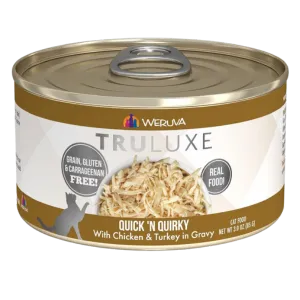 Weruva Truluxe Quick 'N Quirky With Chicken & Turkey In Gravy Canned Cat Food